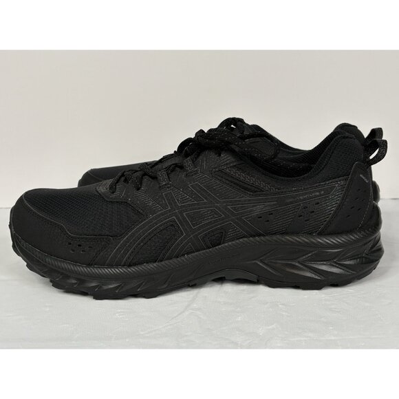 ASICS Gel Venture 9 Trail Shoes Men’s 11 Extra Wide Black Running Cushion Hiking - Picture 2 of 16
